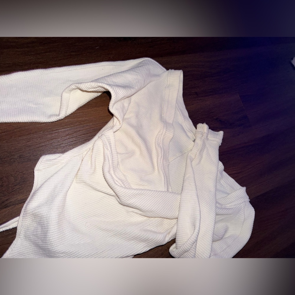 Free People
Lovin' This Feeling thong bodysuit thermal cream casual M boho $98 - Picture 2 of 5
